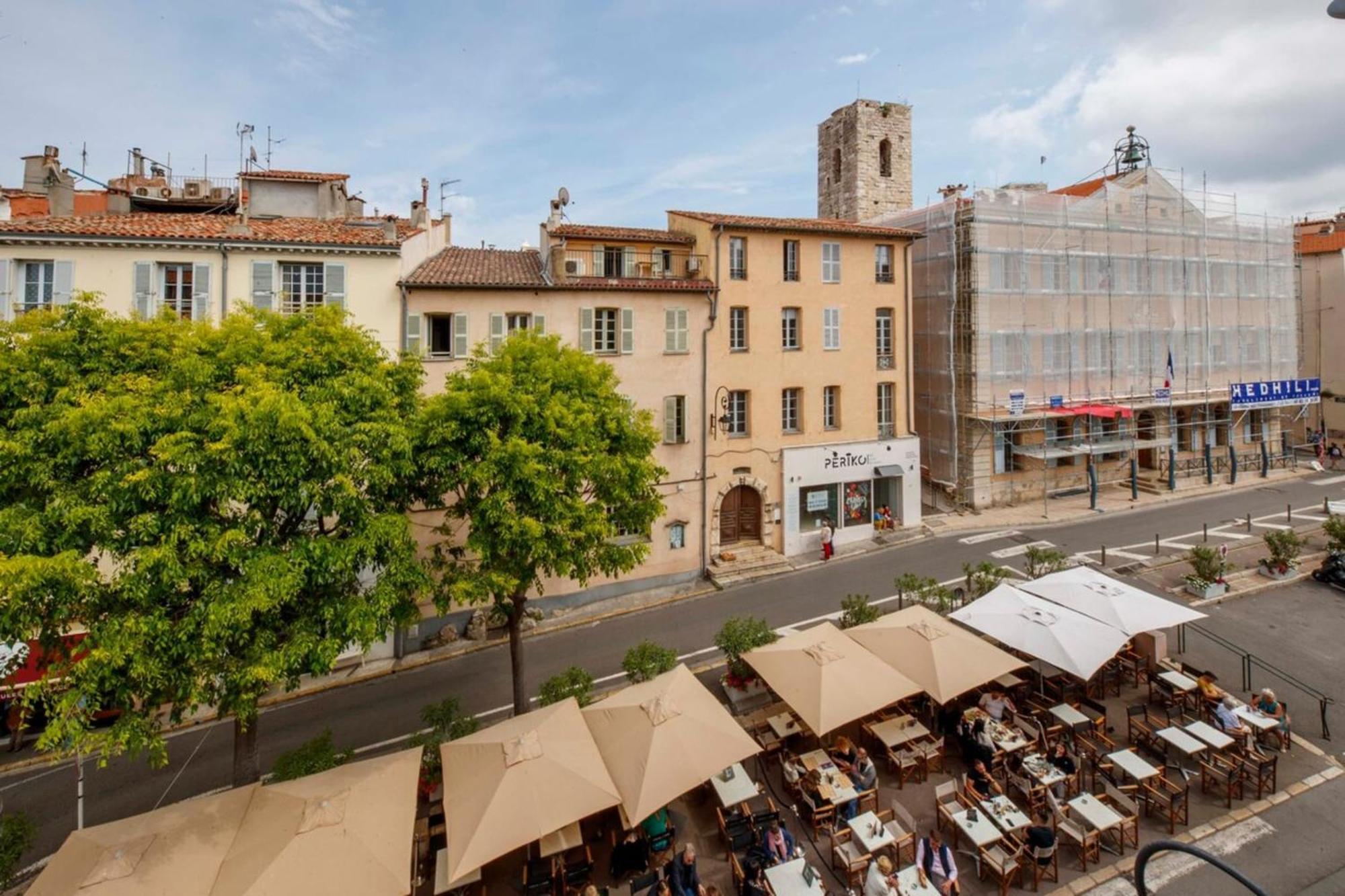 06M - Old Antibes Beautiful Duplex Terrace With Sea View Apartment Екстериор снимка
