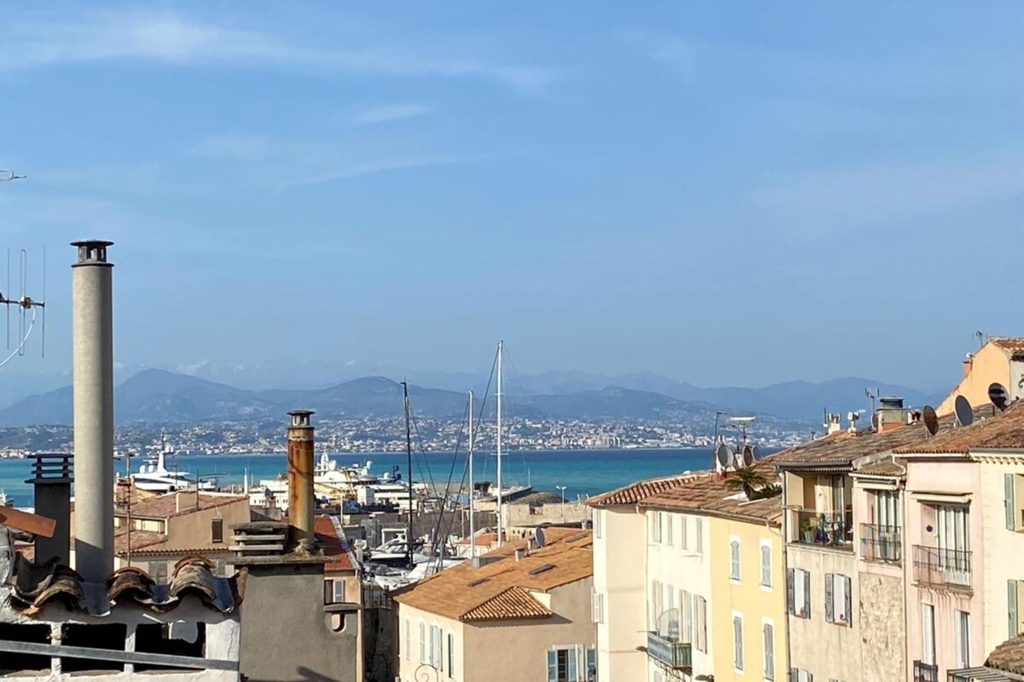 06M - Old Antibes Beautiful Duplex Terrace With Sea View Apartment Екстериор снимка